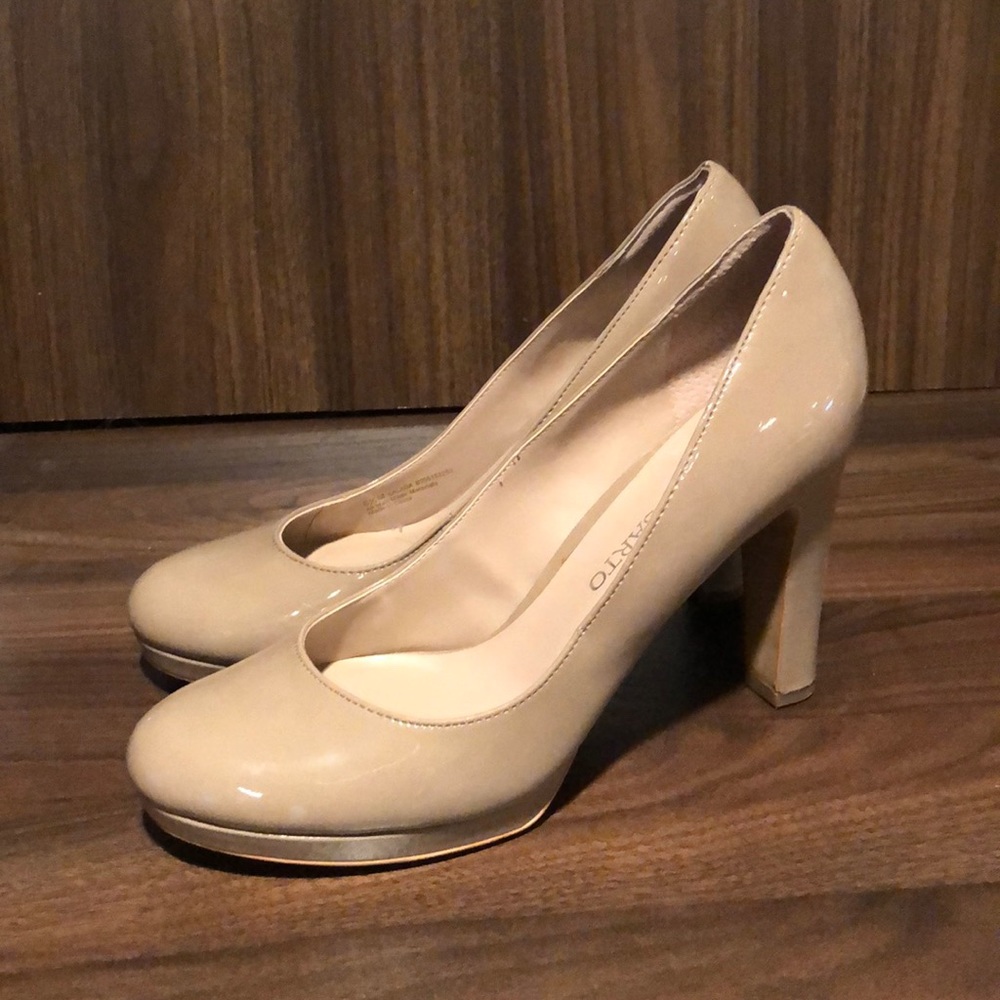 Franco Sarto Nude Heels